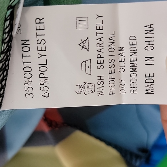 Dress Casual  Irregular Geometric Graphics Casual Loose Long Skirts/Size 5XL. - Picture 4 of 10